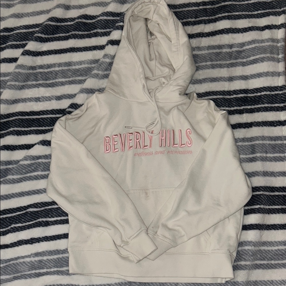 GARAGE Cream Beverly Hills Hoodie